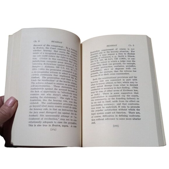 VTG EVIDENCE IN A NUTSHELL PAPERBACK BOOK PAUL ROTHSTEIN 1970 WEST PUBLISHING - Picture 4 of 6
